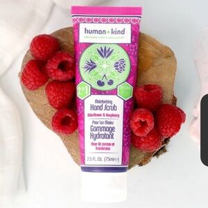 NWT, Human+Kind, Hand Scrub Elderflower & Raspberry, 2.5 oz